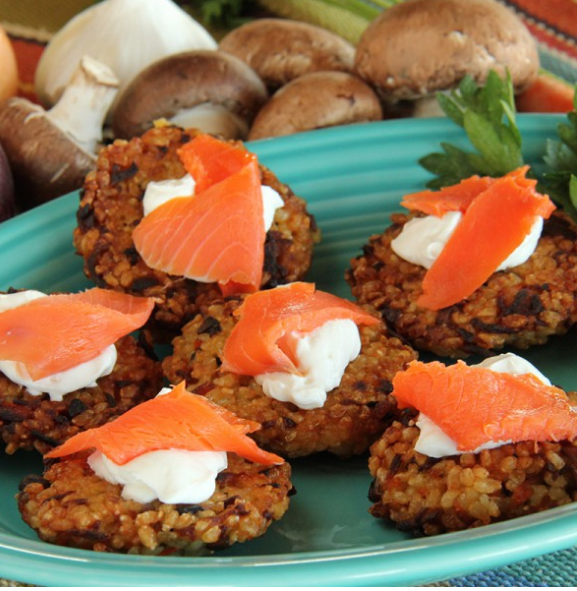 Lund Rice salmon