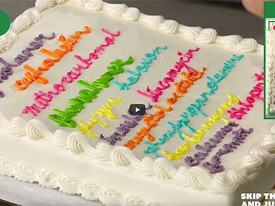 Video: The World’s Most Skippable Cake Decorating